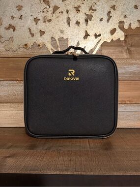 Relavel Travel Makeup Train Case Makeup Cosmetic Case